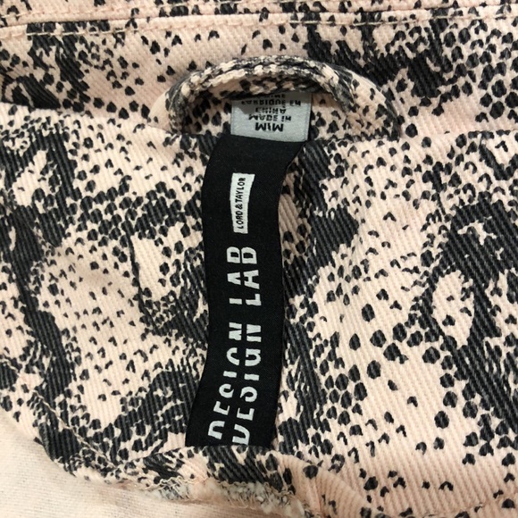 Pink and Grey Jean Jacket - Picture 5 of 6